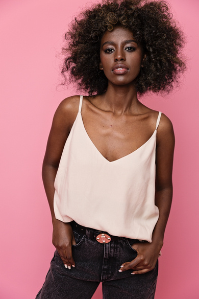 ECRU TOP DAMSKI NYMFA