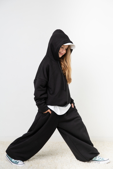 BAGGY PANTS BLACK KID