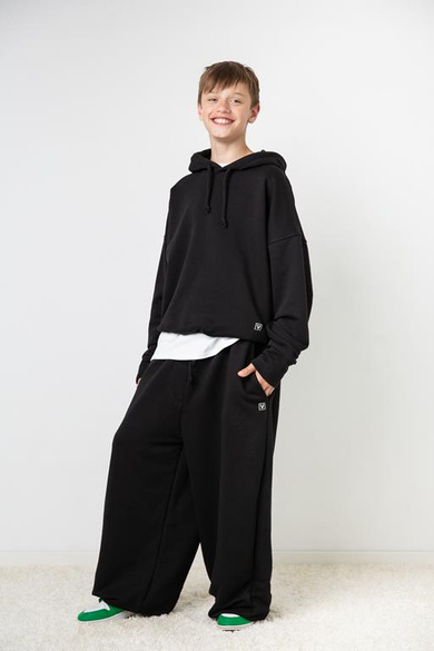 BLACK HOODIE TEENS