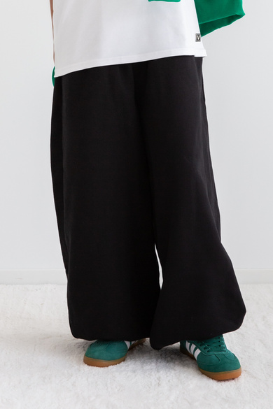 BAGGY PANTS BLACK WOMEN