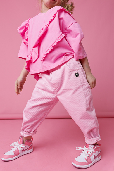 BOYFRIENDY SZTRUKSOWE PINK OSLAY