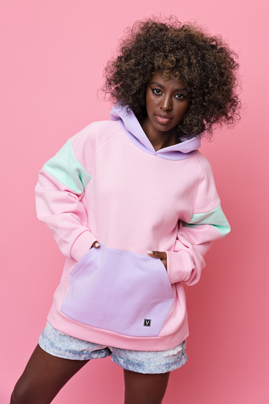 PASTELOWA DAMSKA BLUZA PEEPE