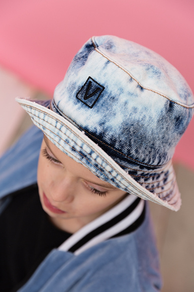 JEANSOWY KAPELUSZ CZAPKA BUCKET HAT