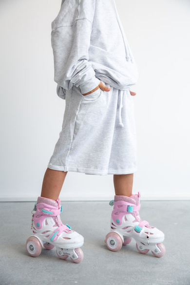 SZORTY BAGGY GREY KIDS