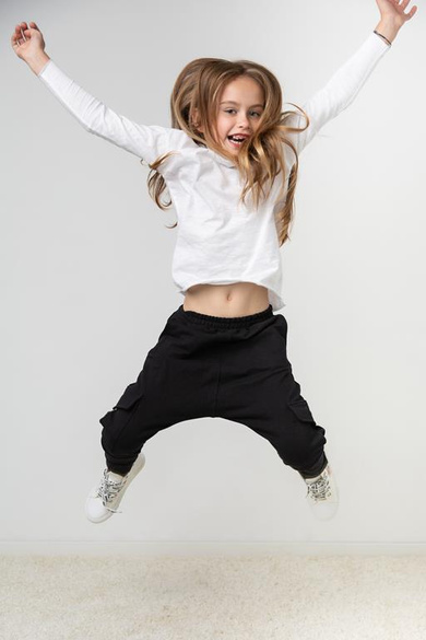 LONGSLEEVE BASIC WHITE MAMA I DZIECKO