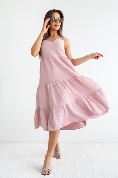 SUKIENKA MUŚLINOWA ROSE