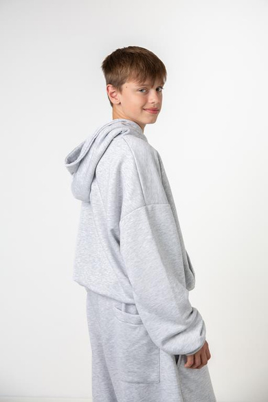 GREY HOODIE TEENS